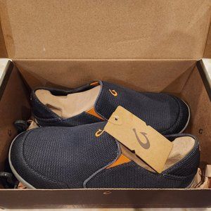 Men's Olukai NOHEA MESH: Dark Shadow